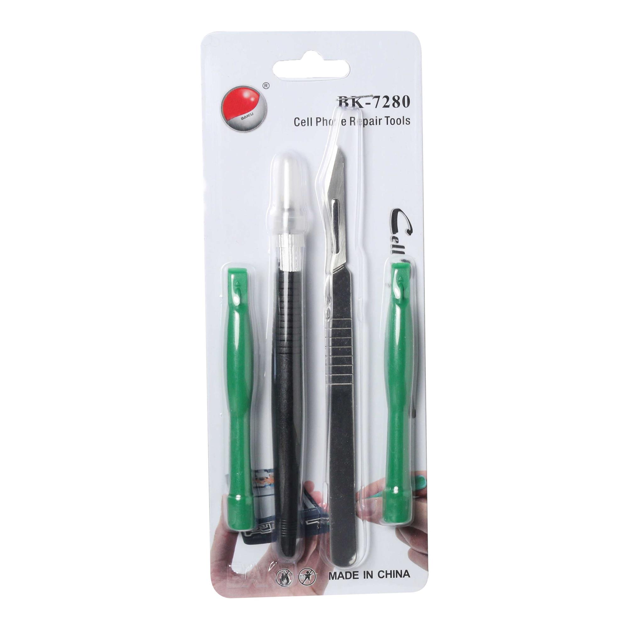 Baku BK-7280 B - Knife x2 Opening Tools x2 - Phone Parts ...